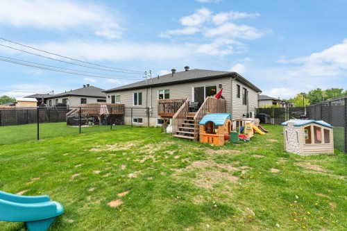 Back of Structure - 205 Rue De L'Arctique, Cowansville, QC - Outdoor With Backyard With Exterior