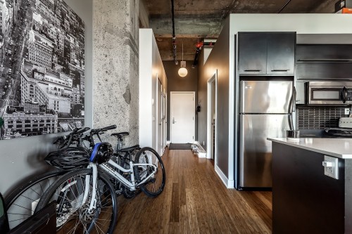 Corridor - 349-3700 Rue St-Antoine O., Montréal (Le Sud-Ouest), QC - Indoor Photo Showing Kitchen