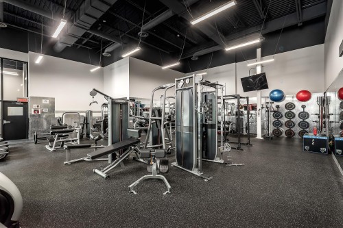 Salle d'exercice - 349-3700 Rue St-Antoine O., Montréal (Le Sud-Ouest), QC - Indoor Photo Showing Gym Room