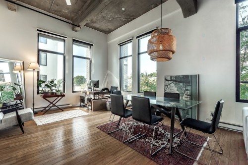Vue d'ensemble - 349-3700 Rue St-Antoine O., Montréal (Le Sud-Ouest), QC - Indoor Photo Showing Dining Room