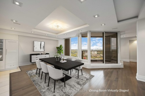 2904-2045 Lake Shore Boulevard W, Toronto, ON - Indoor Photo Showing Dining Room