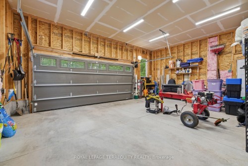 218 Campbell Road, Alnwick/Haldimand, ON - Indoor Photo Showing Garage
