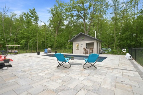 218 Campbell Road, Alnwick/Haldimand, ON - Outdoor With In Ground Pool