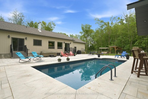 218 Campbell Road, Alnwick/Haldimand, ON - Outdoor With In Ground Pool
