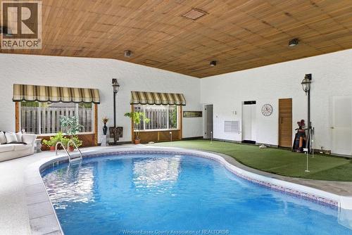362 Pentilly, Tecumseh, ON - Indoor Photo Showing Other Room With In Ground Pool