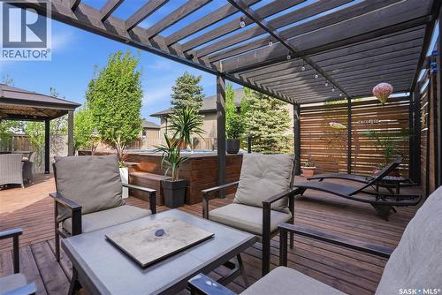 707 Sauer Crescent, Saskatoon, SK - Outdoor With Deck Patio Veranda With Exterior
