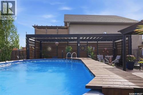 707 Sauer Crescent, Saskatoon, SK - Outdoor With Above Ground Pool