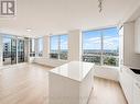 3008 - 36 Elm Drive W, Mississauga, ON  - Indoor Photo Showing Kitchen With Upgraded Kitchen 
