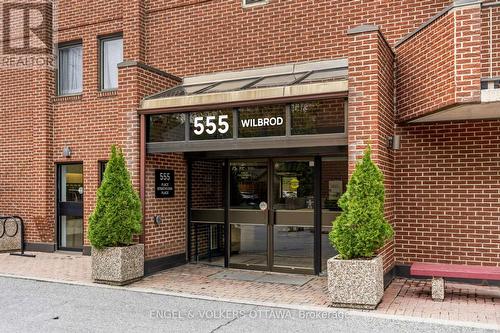 103 - 555 Wilbrod Street, Ottawa, ON - Outdoor