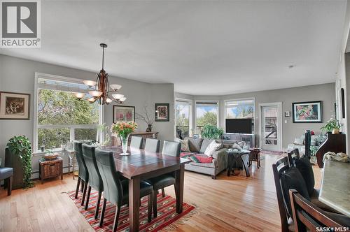 219 619 Saskatchewan Crescent W, Saskatoon, SK - Indoor Photo Showing Dining Room