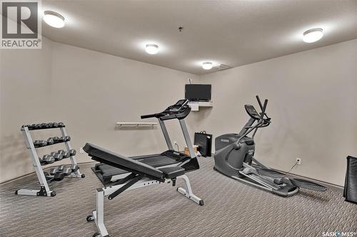 219 619 Saskatchewan Crescent W, Saskatoon, SK - Indoor Photo Showing Gym Room