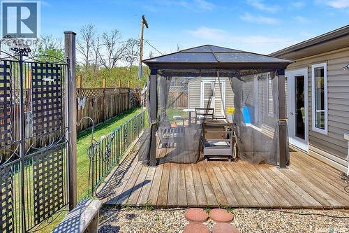 101 Waldbillig Court, Cudworth, SK - Outdoor With Deck Patio Veranda