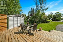 Rear deck - 