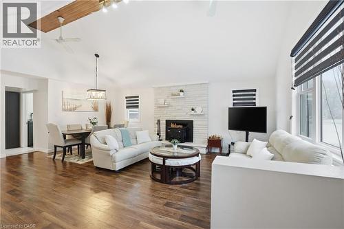 3132 Evadere Avenue, Ridgeway, ON - Indoor Photo Showing Living Room With Fireplace