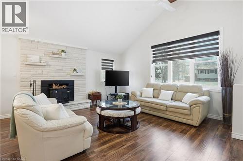 3132 Evadere Avenue, Ridgeway, ON - Indoor Photo Showing Living Room With Fireplace