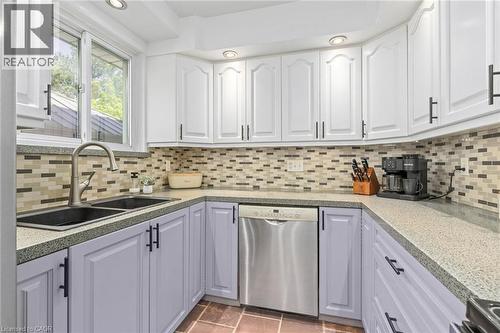 26 Marilyn Crescent, Georgetown, ON - Indoor Photo Showing Kitchen With Double Sink