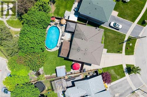 26 Marilyn Crescent, Georgetown, ON - Outdoor With Above Ground Pool With View