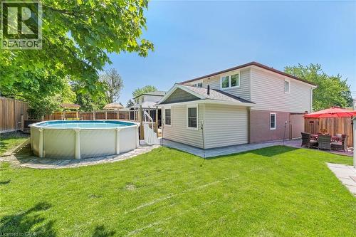 26 Marilyn Crescent, Georgetown, ON - Outdoor With Above Ground Pool With Backyard With Exterior