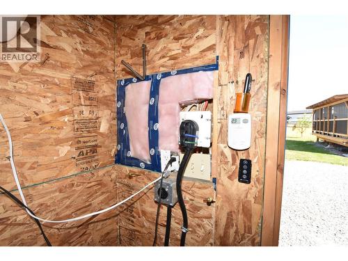 work shop has power for a welder - 65 Antoine Road Unit# 21, Vernon, BC 