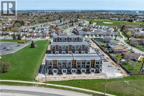 Aerial View of Erinbrook Towns - May 2026 - 525 Erinbrook Drive Unit# C052, Kitchener, ON - Outdoor With View