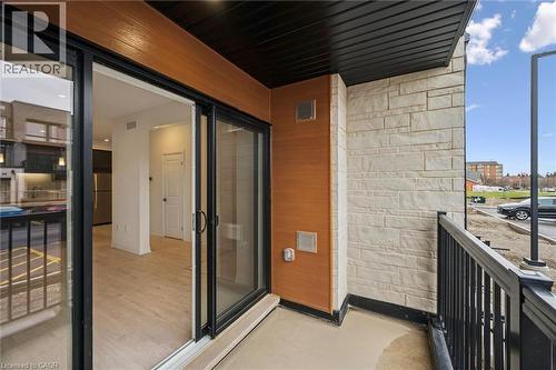 525 Erinbrook Drive Unit# C052, Kitchener, ON - Outdoor With Balcony With Exterior
