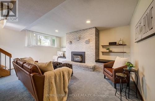 51 Underhill Crescent, Kitchener, ON - Indoor Photo Showing Other Room With Fireplace