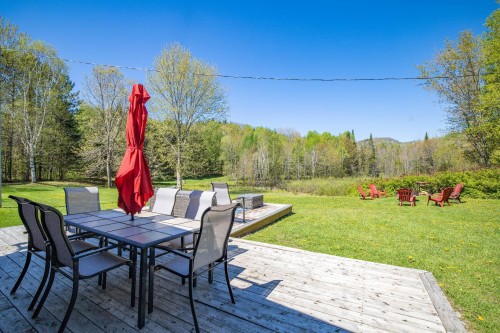 Photo aérienne - 177 Ch. De La Rouge, Huberdeau, QC - Outdoor With Deck Patio Veranda