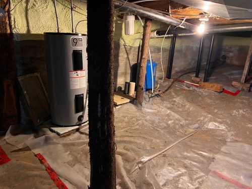 Sous-sol - 153 Route Principale, Saint-André-De-Restigouche, QC - Indoor Photo Showing Basement