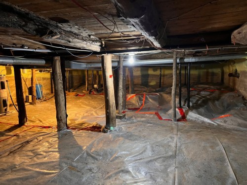 Sous-sol - 153 Route Principale, Saint-André-De-Restigouche, QC - Indoor Photo Showing Basement