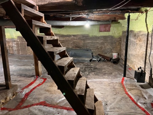 Sous-sol - 153 Route Principale, Saint-André-De-Restigouche, QC - Indoor Photo Showing Basement