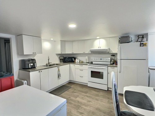 Cuisine - 123  - 123A Rue Monseigneur-Latulipe E., Rouyn-Noranda, QC - Indoor Photo Showing Kitchen With Double Sink