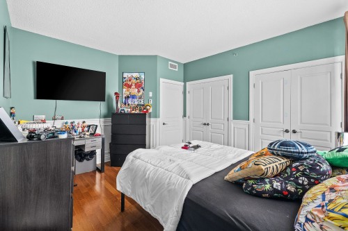 Chambre à coucher - 305-6280 Rue Jarry E., Montréal (Saint-Léonard), QC - Indoor Photo Showing Bedroom