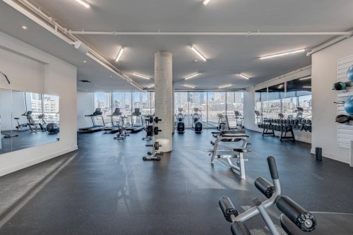 Salle de jeux - 408B-1400 Rue Ottawa, Montréal (Le Sud-Ouest), QC - Indoor Photo Showing Gym Room