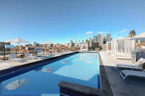 Piscine - 408B-1400 Rue Ottawa, Montréal (Le Sud-Ouest), QC - Outdoor With In Ground Pool