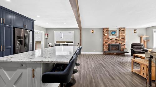 1399 Lamar Drive, Kamloops, BC - Indoor With Fireplace