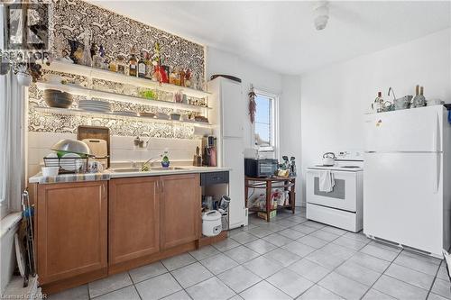 355 Barton Street E, Hamilton, ON - Indoor Photo Showing Kitchen With Double Sink