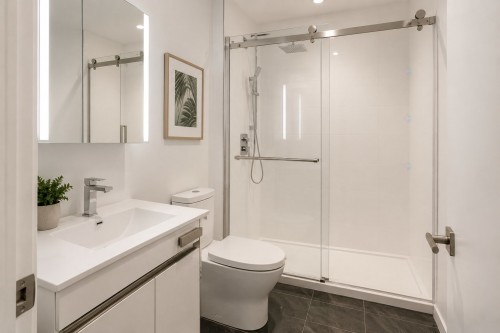 Bathroom - 501-1190 Rue Mackay, Montréal (Ville-Marie), QC - Indoor Photo Showing Bathroom