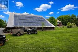 Solar Panels on rear of garage - income producing - 