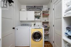 Main floor laundry - 