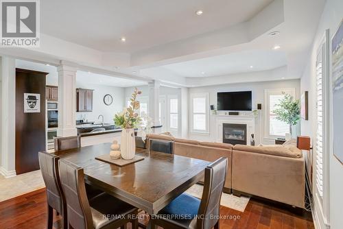 444 Dicenzo Drive, Hamilton, ON - Indoor With Fireplace