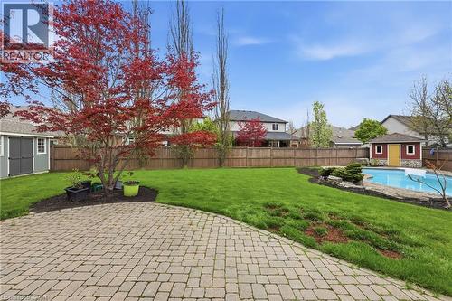 56 Mccaffery Crescent, St. Catharines, ON - Outdoor With In Ground Pool With Backyard