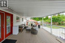 Covered back deck - 