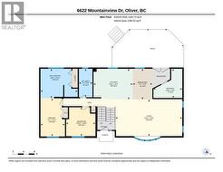 Upper/Main level floor plan - 