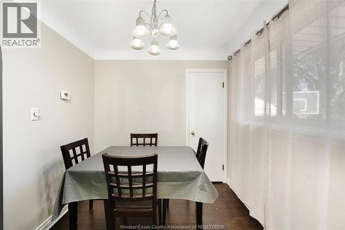 3668 Mckay, Windsor, ON - Indoor Photo Showing Dining Room