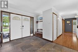 Spacious Foyer with slate floor & closet. - 