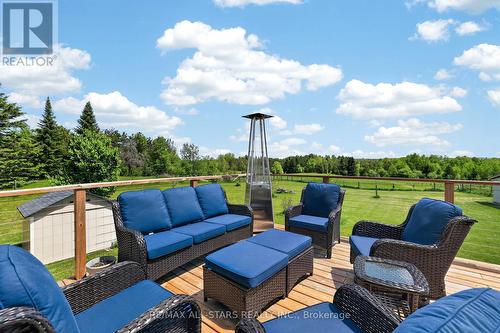 Huge deck offering views for miles! - 10655 Sideroad 17, Brock, ON 