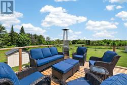 Huge deck offering views for miles! - 