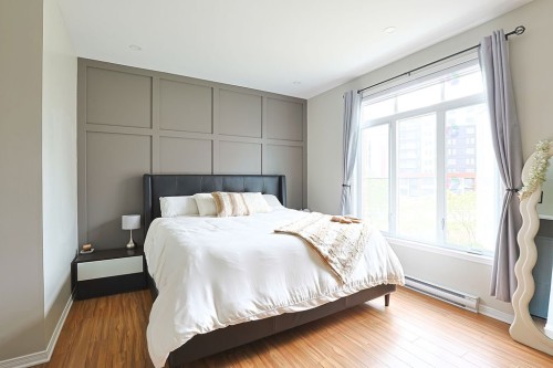 Chambre à coucher principale - 202-2605 Av. De La Gare, Mascouche, QC - Indoor Photo Showing Bedroom