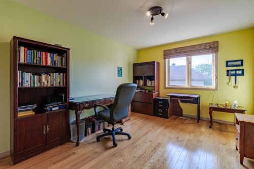 Chambre à coucher - 7935 Rue Rostand, Brossard, QC - Indoor Photo Showing Office
