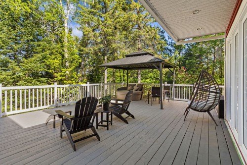 Balcon - 302 Mtée Victor-Nymark, Saint-Sauveur, QC - Outdoor With Deck Patio Veranda With Exterior